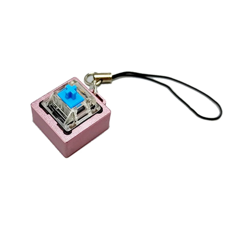 1-Клавишный алюминиевый тестер переключателей Cherry MX Kailh, базовая клавиатура, игрушка-брелок для детей Изображение 1
