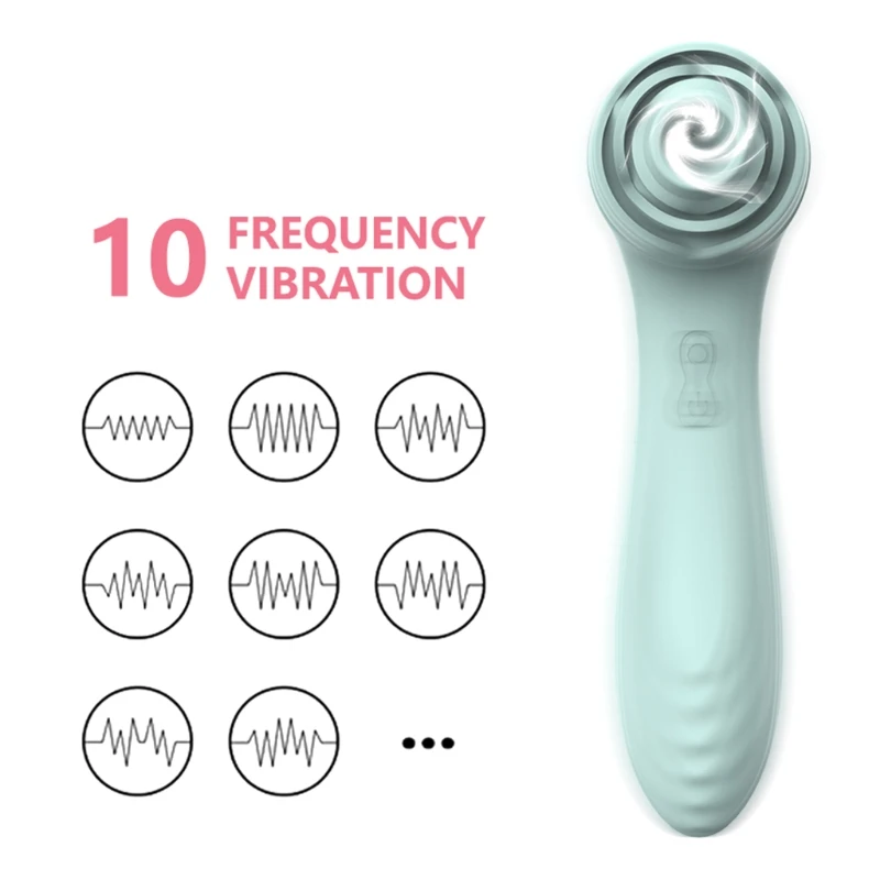 10-частотный вибратор, массажер для сосания, Стимулятор сосков, секс-игрушка для взрослых женщин Изображение 5