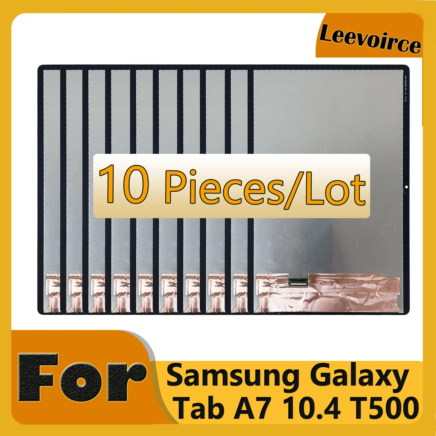 10 шт./лот Протестировано Для Samsung Galaxy Tab A7 10.4 (2020) SM-T500 T505 T500 ЖК-дисплей С сенсорным экраном Замена панели планшета Изображение 0