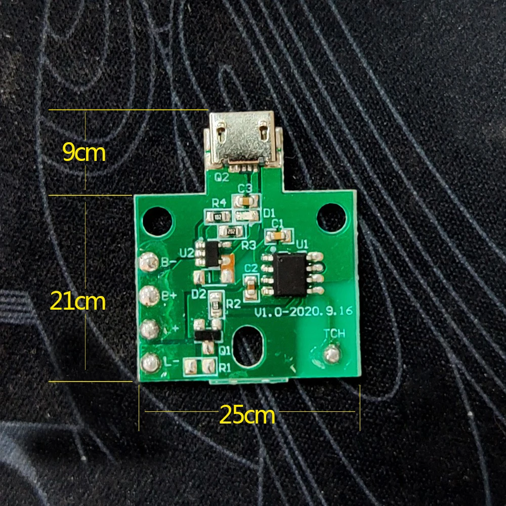 10 шт./лот Сенсорный выключатель PCBA с регулируемой яркостью света Фонарик DIY Аккумулятор для настольной лампы Изображение 5