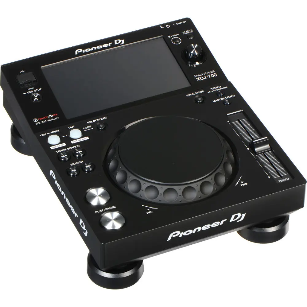 100% Аутентичный Pioneer DJ XDJ-700 - Компактная цифровая дека - Совместима с rekordbox Изображение 0