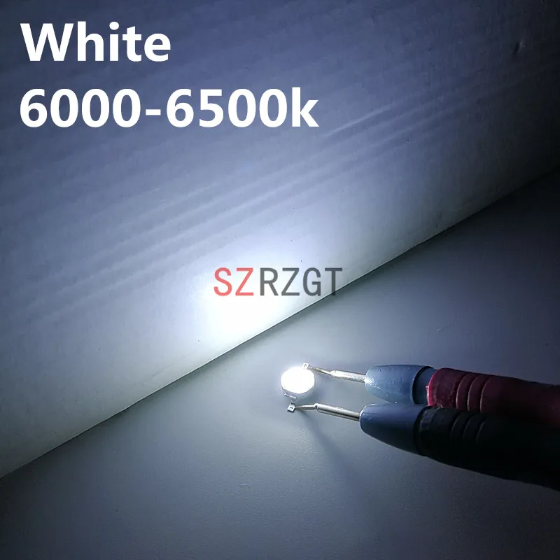 10шт 1 Вт 3 Вт Высокомощный Светодиодный Светодиод LED S Chip SMD Теплый Белый Красный Зеленый Синий Желтый Для Точечного Освещения Downlight Lamp Bul Изображение 1