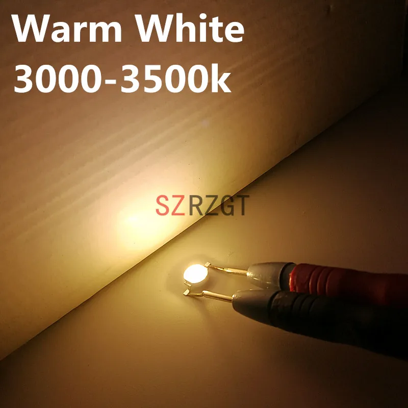 10шт 1 Вт 3 Вт Высокомощный Светодиодный Светодиод LED S Chip SMD Теплый Белый Красный Зеленый Синий Желтый Для Точечного Освещения Downlight Lamp Bul Изображение 3