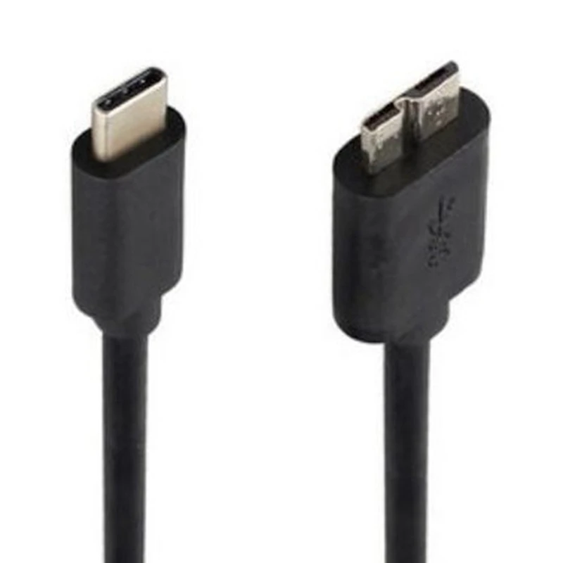 2 кабеля для жесткого диска, разъем USB 3.1 Type-C к разъему USB 3.0 Micro-B для передачи данных для планшетного телефона Изображение 1