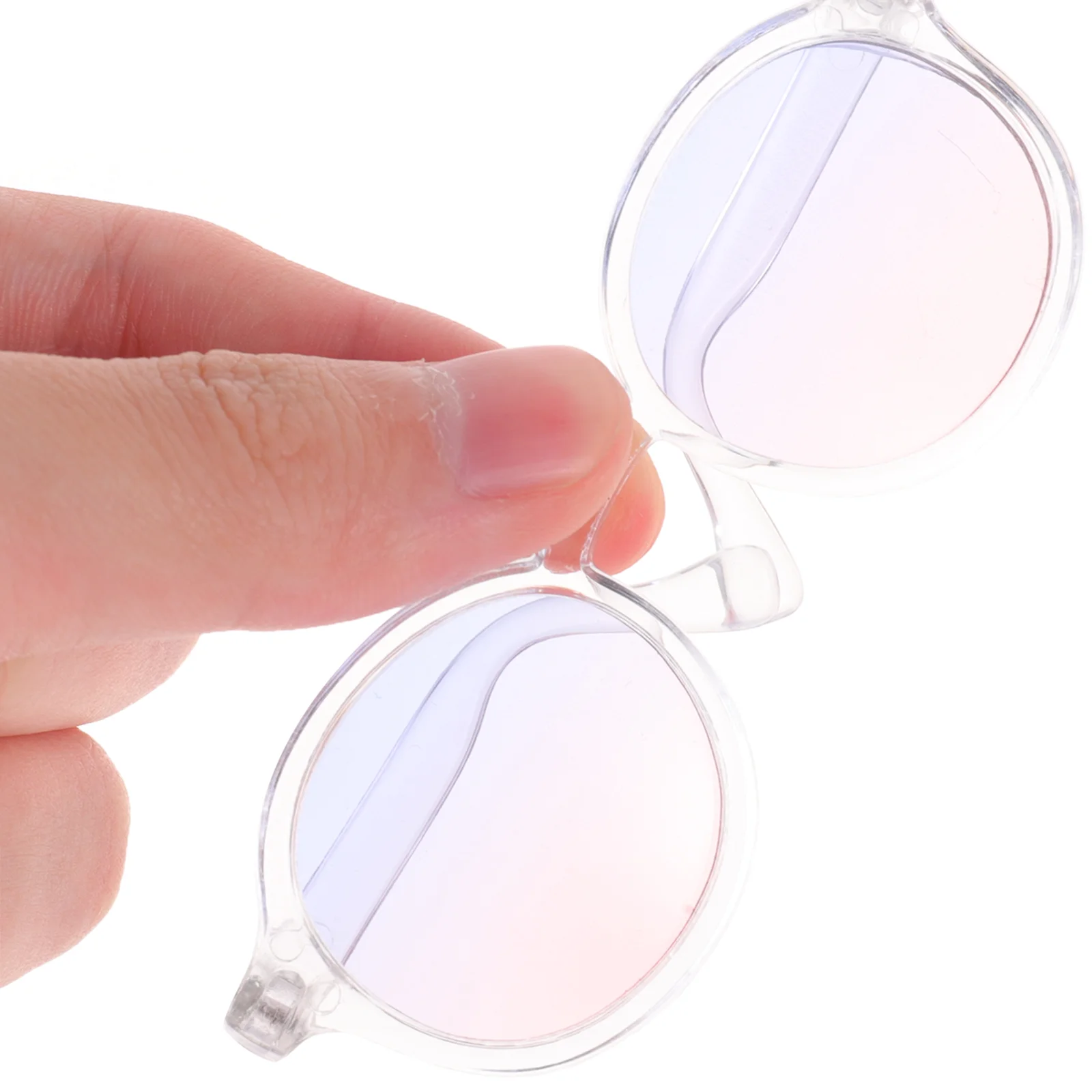 3 Шт 6-Точечные Очки Аксессуары для одежды Красочные Детские Солнцезащитные очки Пластиковые Очки Shot Изображение 1