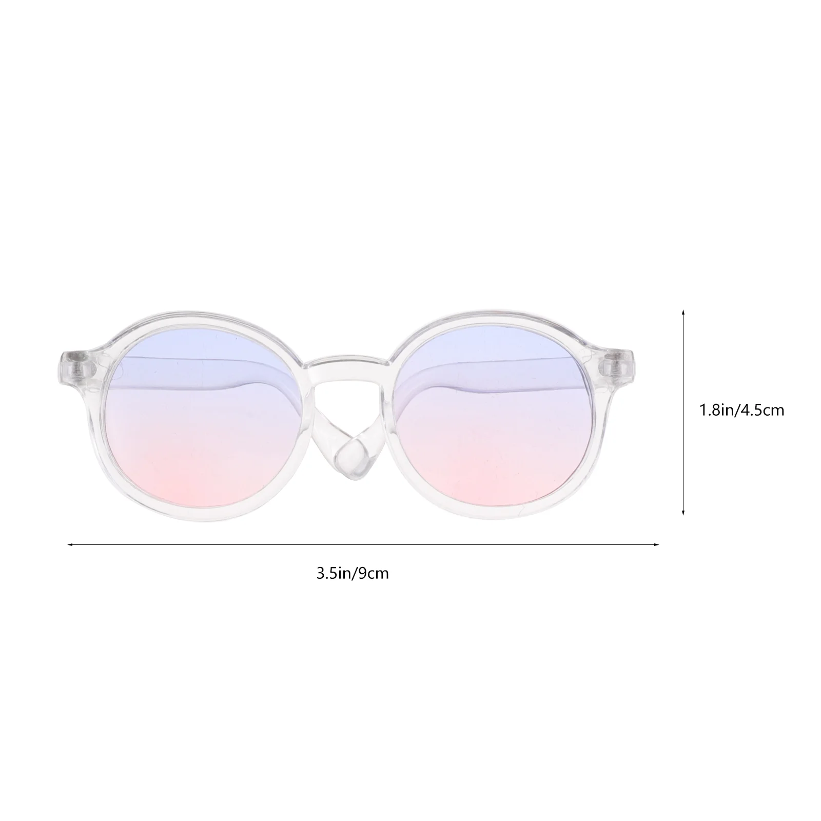 3 Шт 6-Точечные Очки Аксессуары для одежды Красочные Детские Солнцезащитные очки Пластиковые Очки Shot Изображение 3