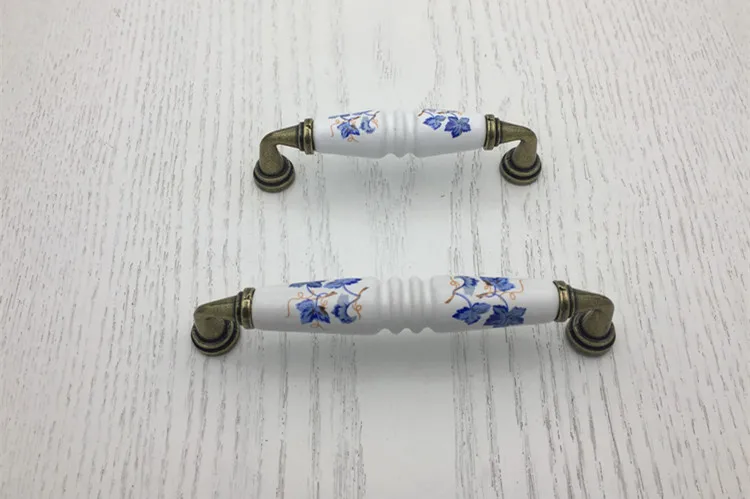 4шт керамических ручек puxadores tiradores de ceramica, керамические дверные ручки шкафа, ручка porselein knop Изображение 5