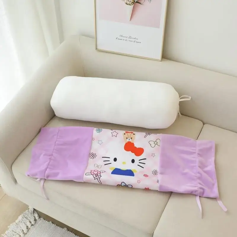 70 см Sanrio Плюшевые игрушки Kawaii Аниме Hello Kitty Melody Kuromi Cinnamoroll, Мягкая Съемная Плюшевая подушка, Детский подарок на День Рождения Изображение 4