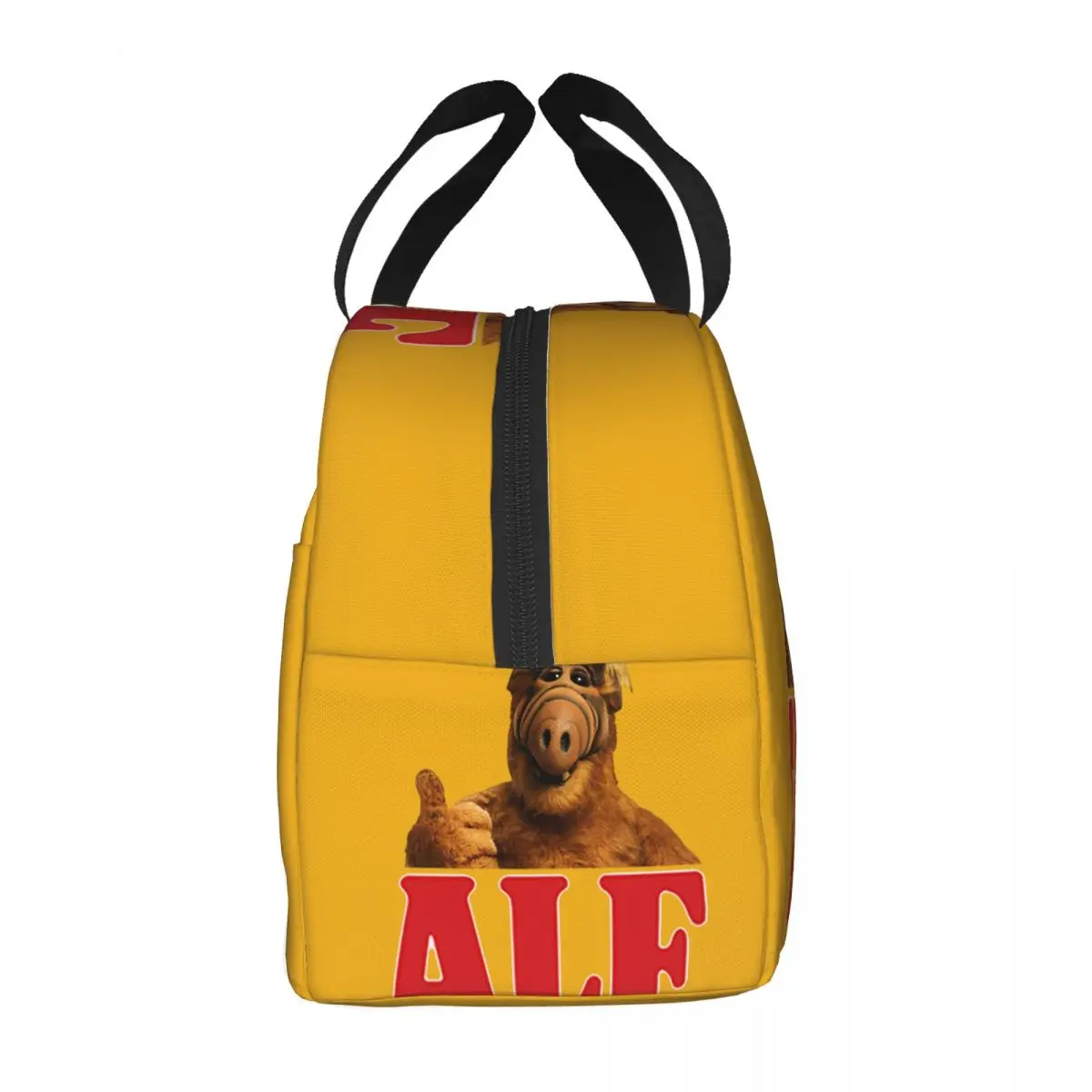 Alf Thumbs Up Lunch Bag Cooler Термоизолированный Ланч-Бокс Инопланетной Формы Жизни для Женщин, Детей, Школьной Работы, Пикника, Еды, Сумки-Тоут Изображение 1