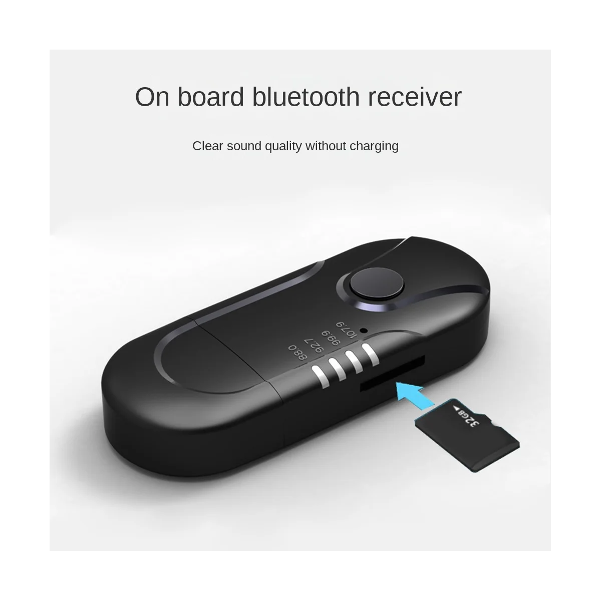 AUX Bluetooth 5.0 FM-передатчик Приемник Автомобильный USB Bluetooth Музыкальный MP3-плеер Домашний стерео телевизор ПК Сотовый телефон Наушники автомобильный Изображение 1