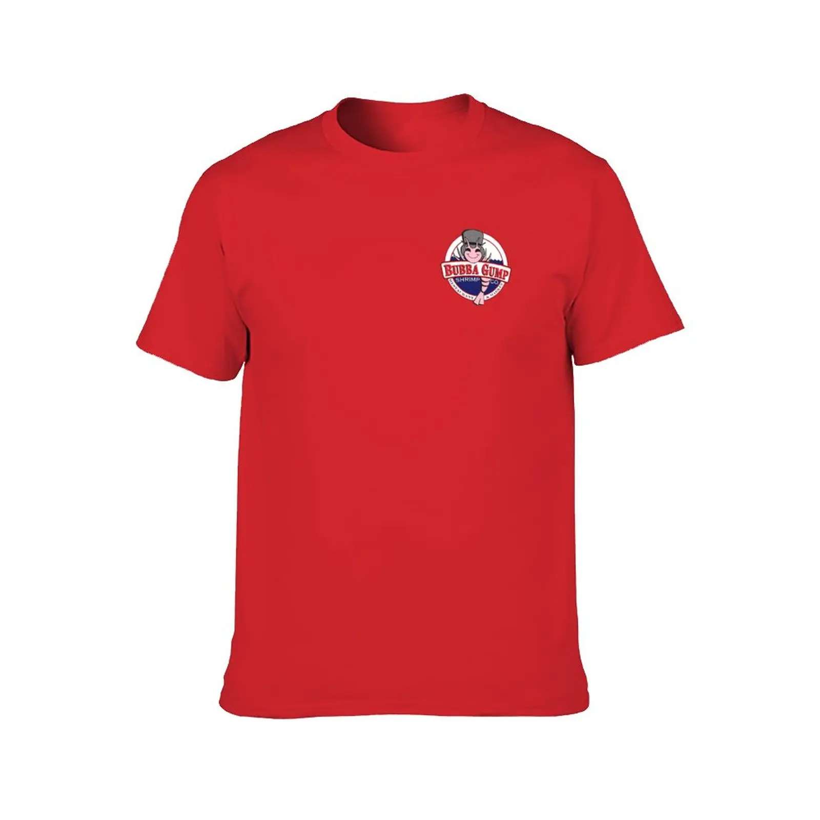 Bubba Gump Shrimp co. Футболка, быстросохнущая футболка, великолепная футболка, мужские забавные футболки Изображение 1