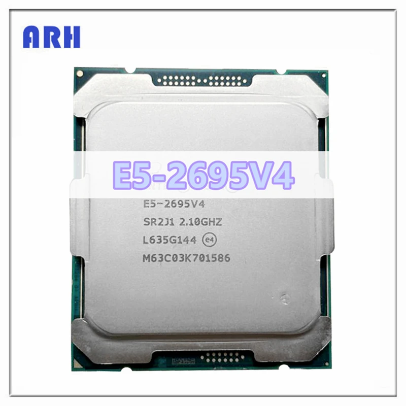 E5-2695V4 Оригинальный процессор Xeon E5 2695 V4 2,1 ГГц 45 М 18-ядерный 120 Вт 14 нм E5-2695 V4 Изображение 0