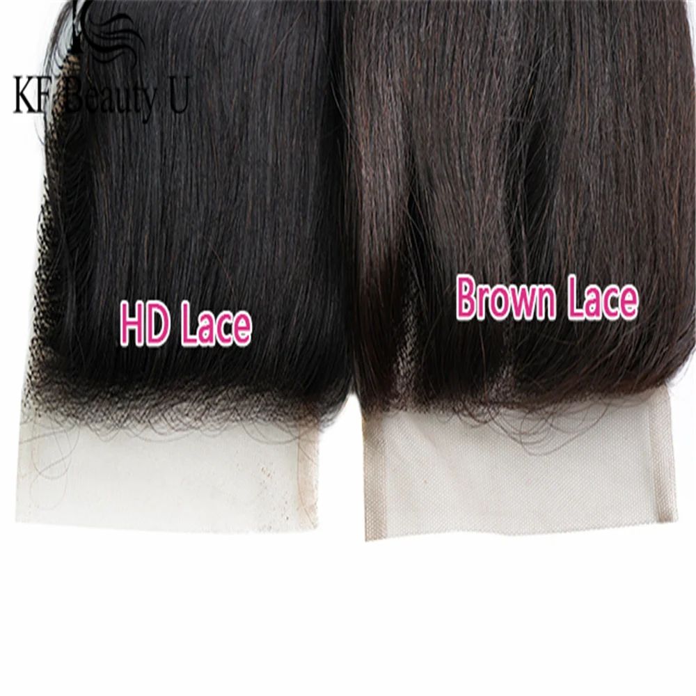 HD Прозрачная кружевная застежка 4X4 Объемная волна человеческих волос натурального цвета Бразильские волосы Remy для чернокожих женщин Изображение 1