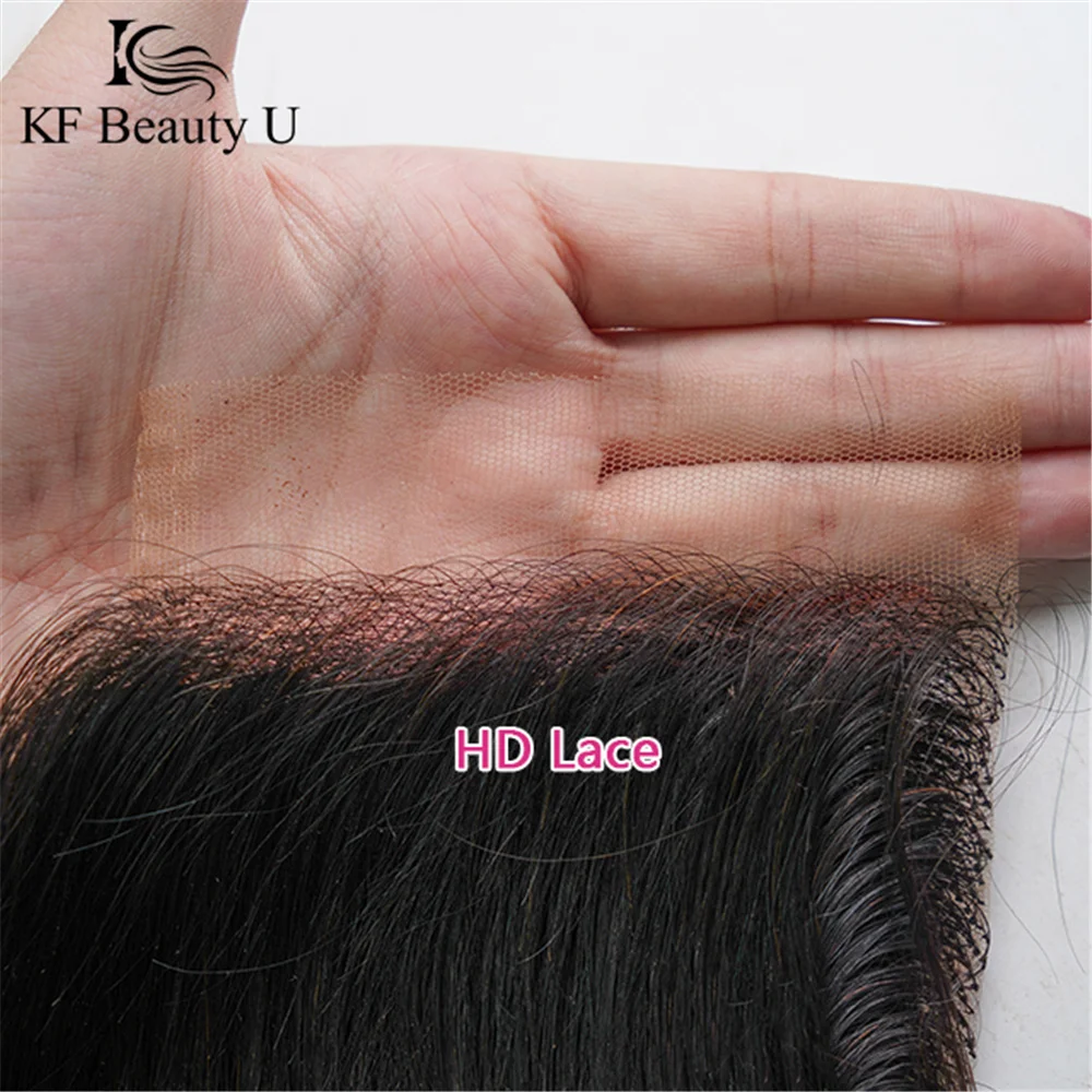 HD Прозрачная кружевная застежка 4X4 Объемная волна человеческих волос натурального цвета Бразильские волосы Remy для чернокожих женщин Изображение 3