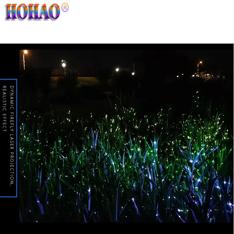 HOHAO 500 МВт RGB Лазер Звездное небо Световая сцена Прозрачный Бар Клуб Атмосфера семейной вечеринки Хэллоуин Дискотека Dj Эффект Освещения Изображение 4