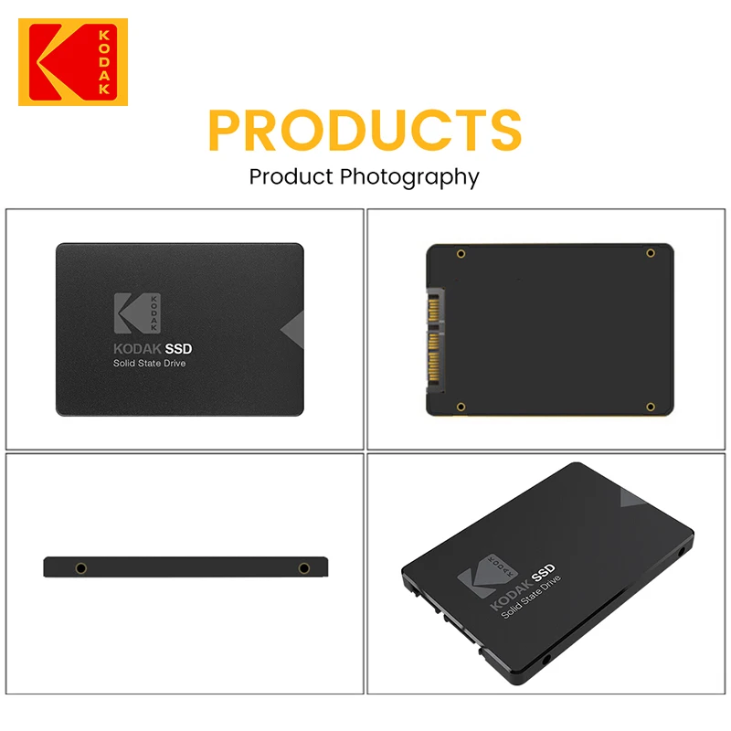 KODAK X130 PRO 128 ГБ SSD SATA III Внутренний Твердотельный Жесткий Диск для Ноутбука 550 МБ/с. Hdd 2,5 Внешний Жесткий Диск Бесплатная Доставка Изображение 5