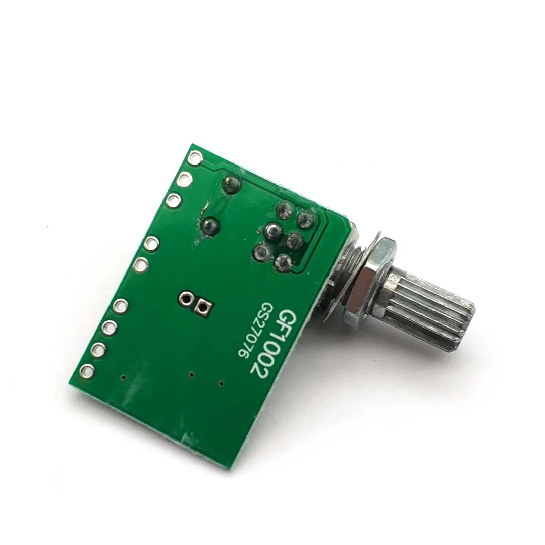 Mini PAM8403 DC 5V 2-канальный USB Модуль платы цифрового аудиоусилителя 2 * 3 Вт Регулятор громкости с потенциометром Изображение 2