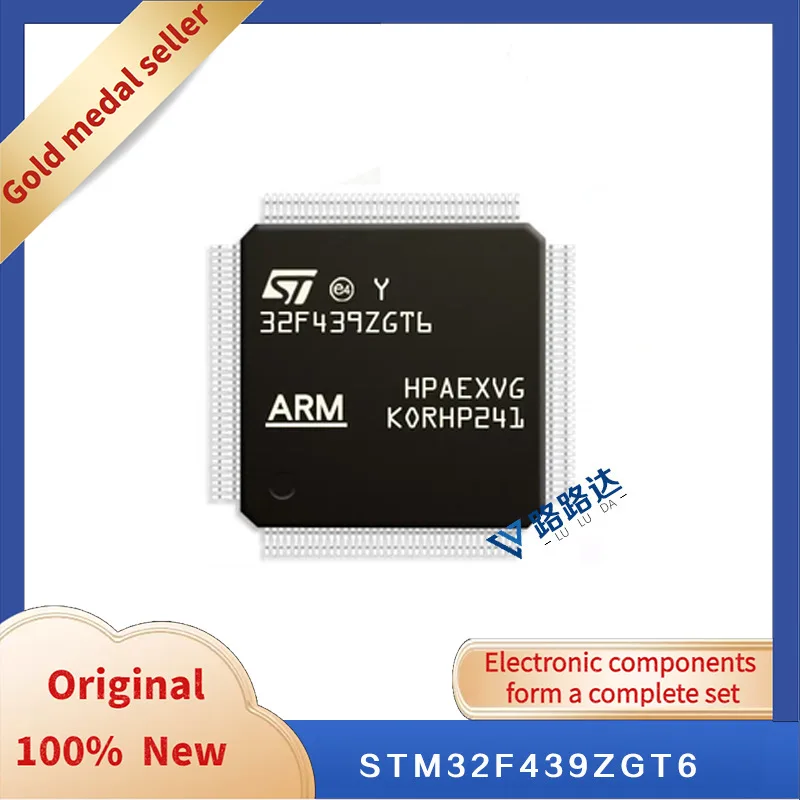 STM32F439ZGT6 LQFP-144 Новый оригинальный интегрированный чип Изображение 0