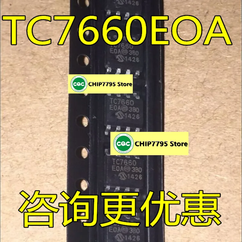 TC7660 TC7660EOA COA SEOA SOP8 TC648V VOA Микросхема регулятора совершенно новая Изображение 0