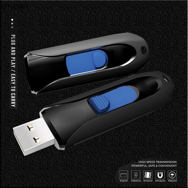 USB-ключ USB флэш-накопитель 128 ГБ 64 ГБ 32 ГБ флеш-накопитель Pendrive 128 64 32 ГБ USB флэш-память Cle USB-накопитель Изображение 4