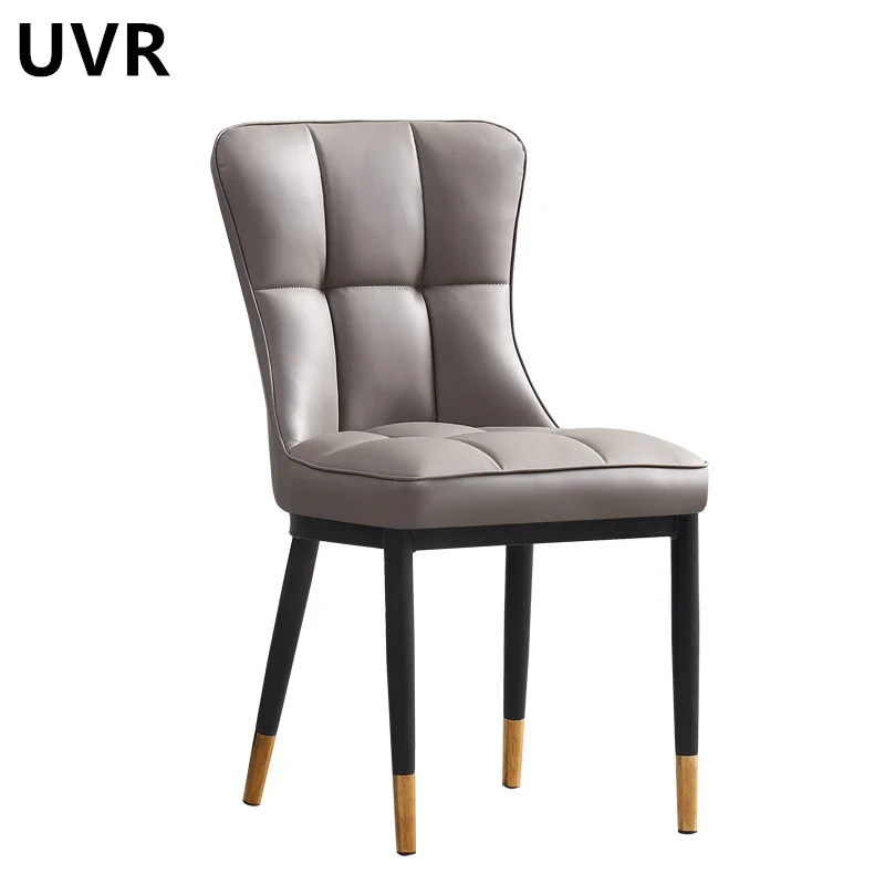 UVR Новые Обеденные стулья 4 комплекта домашних стульев с мягкой спинкой, которые при длительном сидении не разваливаются, Удобные ресторанные стулья Изображение 3