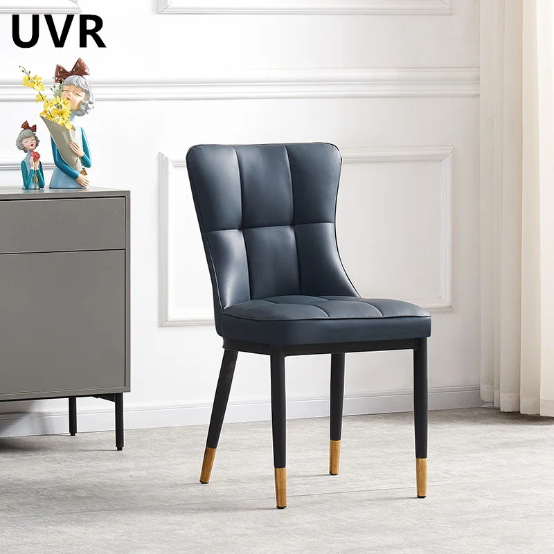 UVR Новые Обеденные стулья 4 комплекта домашних стульев с мягкой спинкой, которые при длительном сидении не разваливаются, Удобные ресторанные стулья Изображение 4