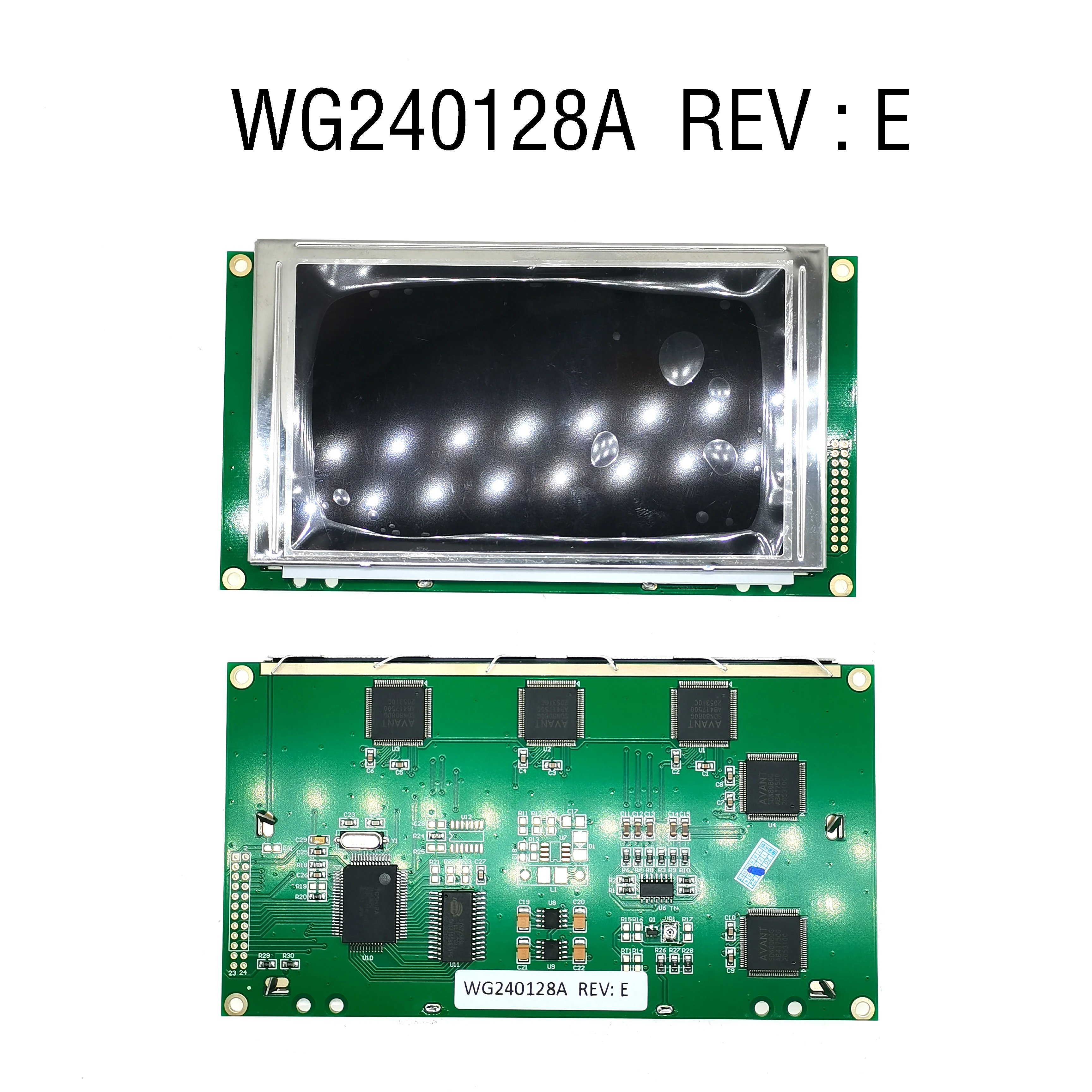 WG240128A WG240128A-TMI-T # 001 240128A 240128A REV: Электронный ЖК-дисплей-paneeliyksikkö taustavalon LEDillä Изображение 0