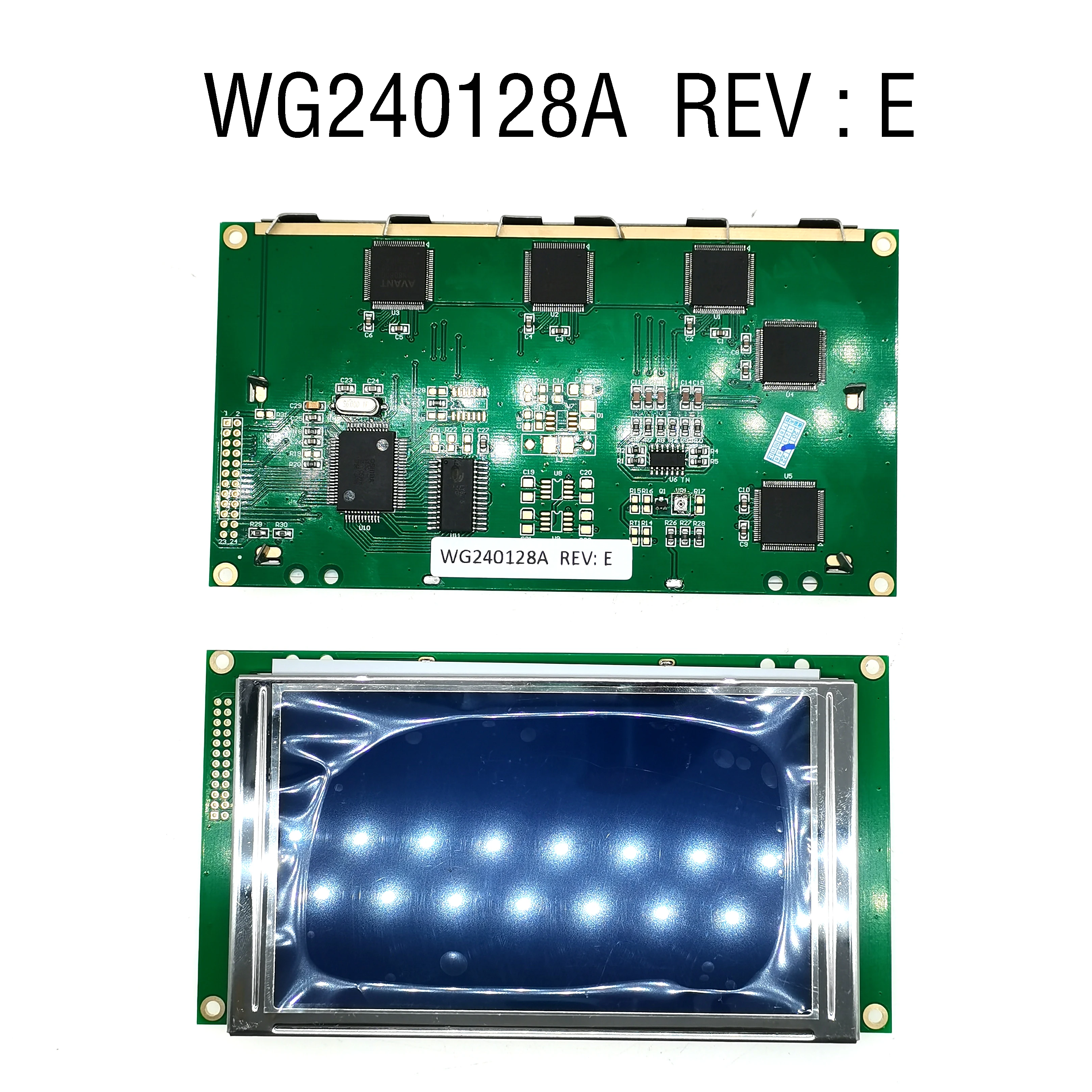 WG240128A WG240128A-TMI-T # 001 240128A 240128A REV: Электронный ЖК-дисплей-paneeliyksikkö taustavalon LEDillä Изображение 1