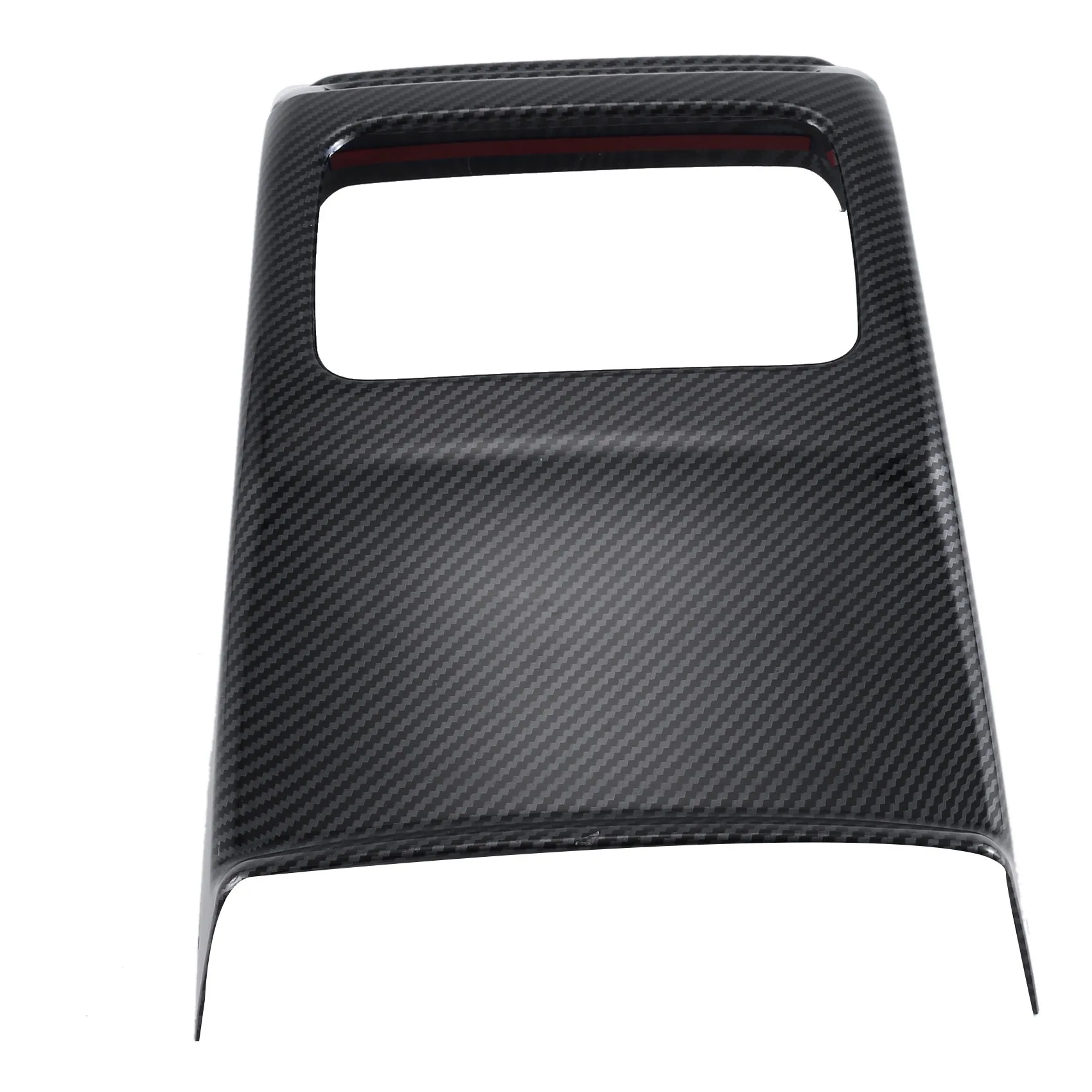 Автомобильная Карбоновая рама для заднего вентиляционного отверстия кондиционера с защитой от ударов, накладка на панель для Honda CR-V CRV 2022 2023 Изображение 5