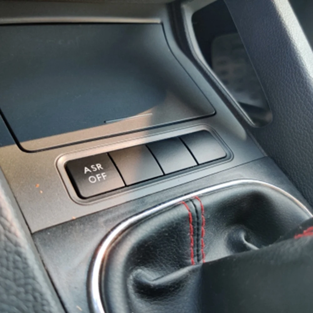 Автомобильная накладная кнопка переключения, Пылезащитный чехол, Декоративные кнопки для Golf 5 Jetta MK5 6 Caddy EOS Scirocco Middle Изображение 5