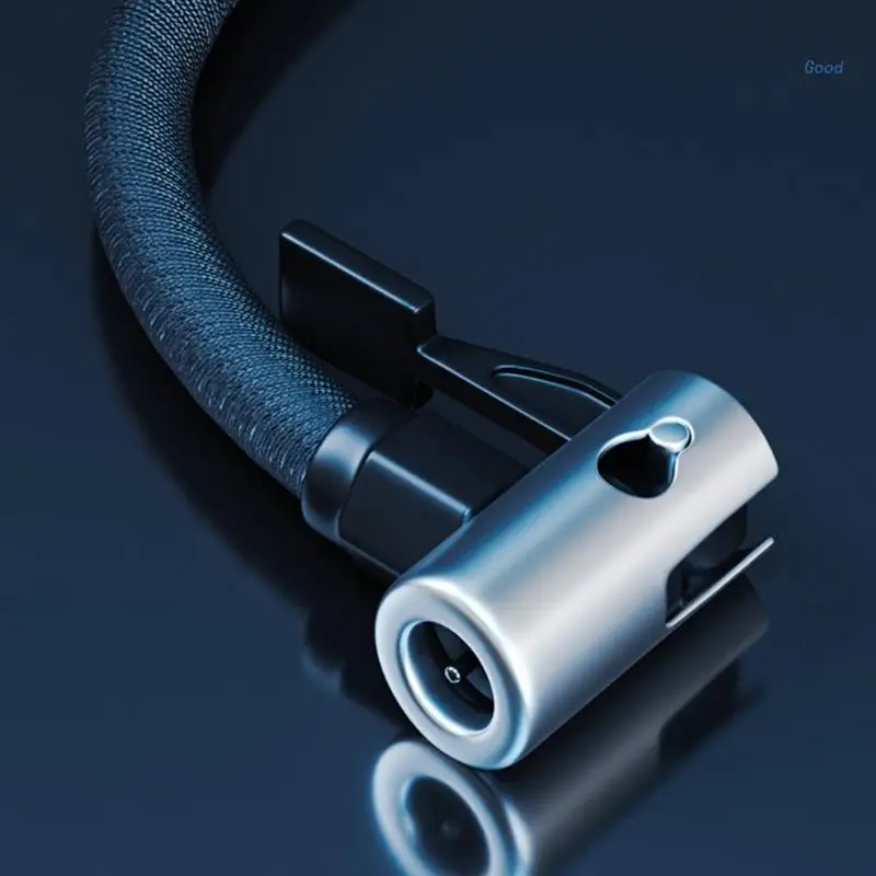 Автомобильный электрический надувной насос, умный цифровой воздушный компрессор, датчик давления в шинах Изображение 3