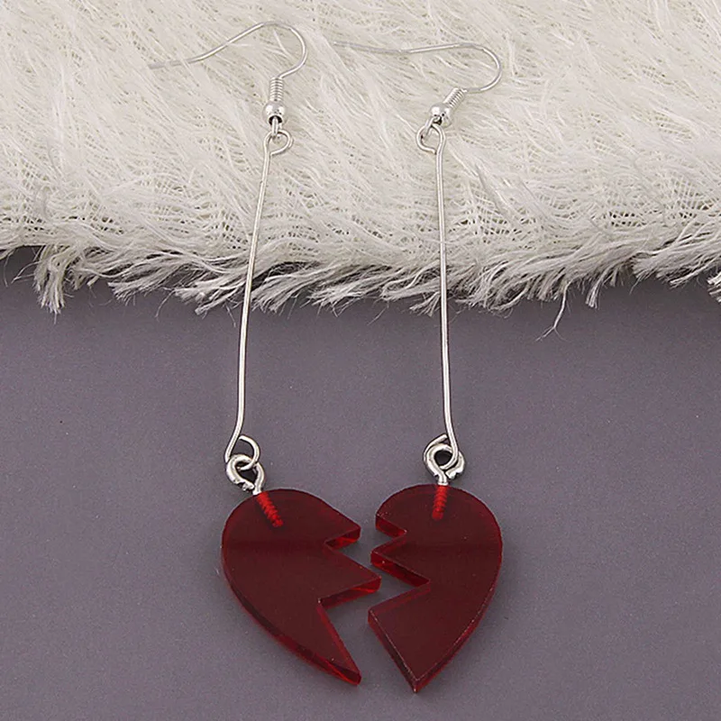 Аниме JOJO'S Bizarre Adventure Heart Косплей Шарм Подарок Женские модные милые серьги-капли Изображение 0