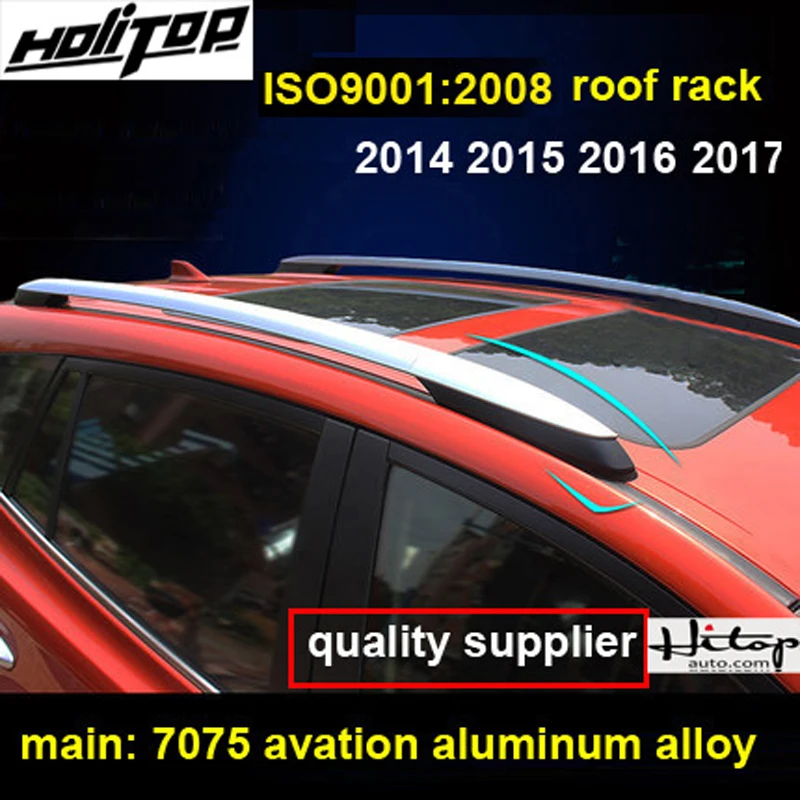 багажник на крышу, рейлинговая планка на крыше для Toyota RAV4 2009-2012 или 2014-2018, авиационный алюминиевый сплав, старый и новый RAV4, качественный поставщик Изображение 0