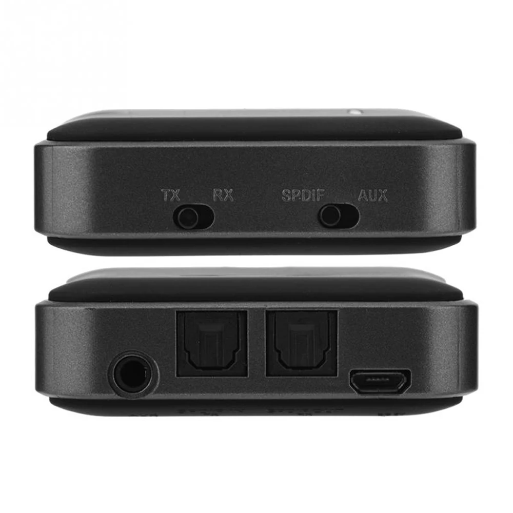 Беспроводной Bluetooth-совместимый приемник-передатчик 5.0 Fiber CSR8675 HD-адаптер 2 в 1 AUX Стерео аудиоплеер Изображение 4