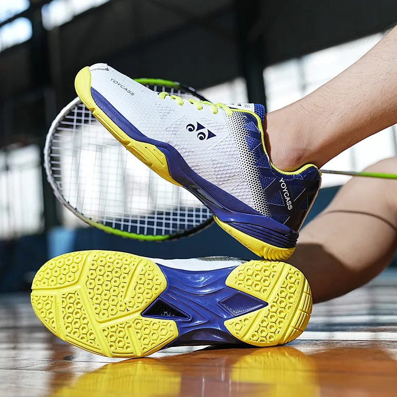 Брендовая мужская обувь для бадминтона, женские уличные профессиональные волейбольные кроссовки, мужская весенняя легкая обувь для настольного тенниса Изображение 5