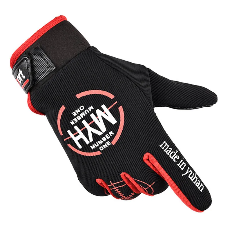 Велосипедные перчатки, Спортивные ветрозащитные перчатки с сенсорным экраном, зимние теплые Мужские Женские велосипедные перчатки с полными пальцами, велосипедные перчатки Изображение 3