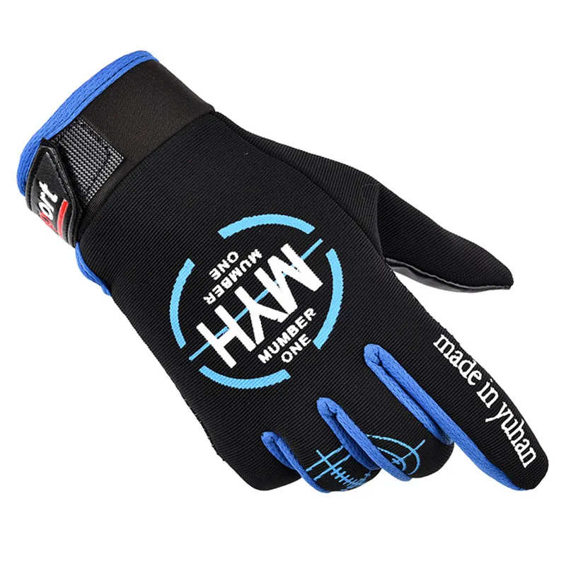 Велосипедные перчатки, Спортивные ветрозащитные перчатки с сенсорным экраном, зимние теплые Мужские Женские велосипедные перчатки с полными пальцами, велосипедные перчатки Изображение 4