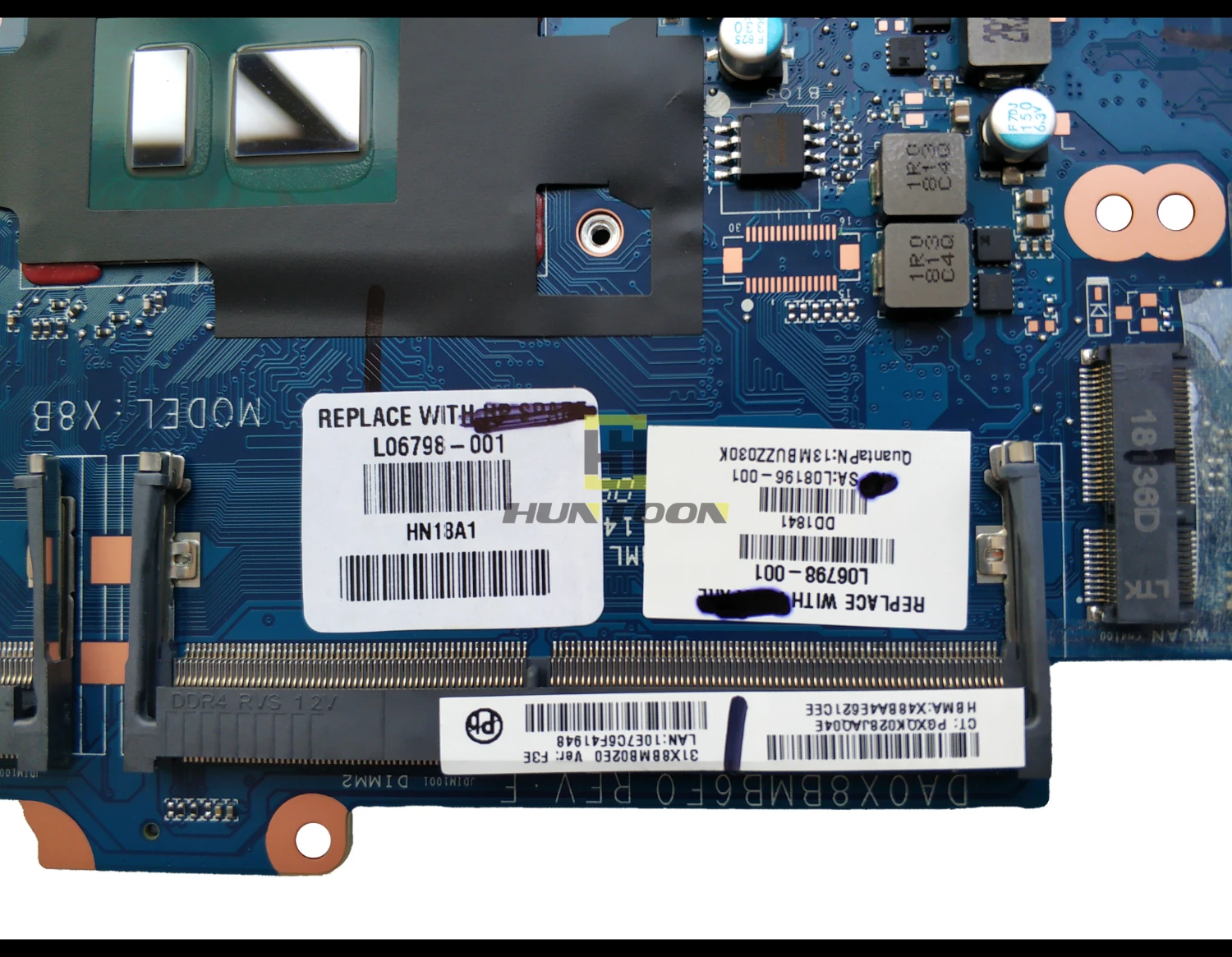 Высокое качество L06798-001 для HP Probook 430 G5 440 G5 Материнская плата Ноутбука DA0X8BMB6F0 X8B I5-7200U DDR4 2 ГБ 100% Полностью протестирована Изображение 1
