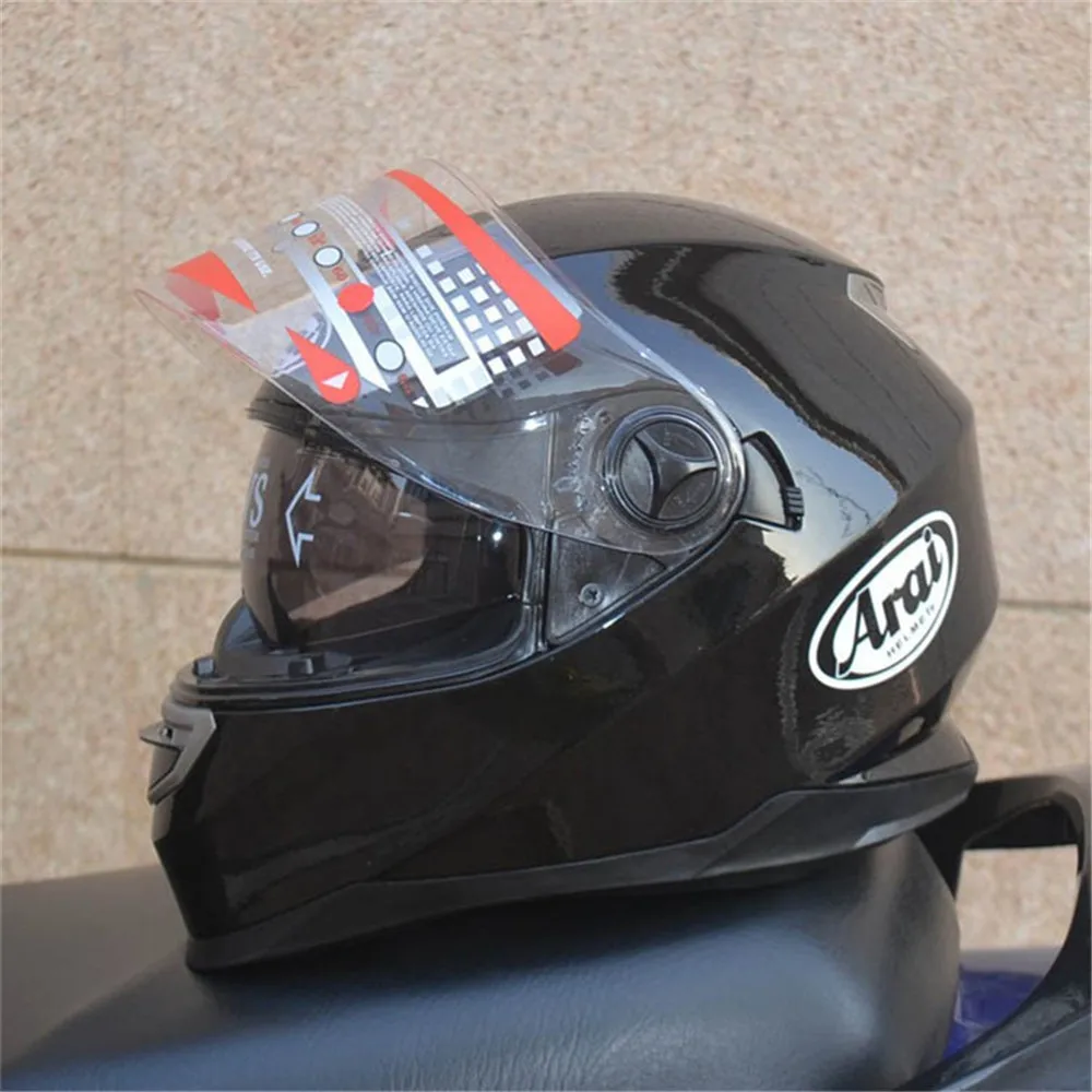Высококачественный мотоциклетный шлем из АБС-пластика с двумя линзами, цена суперсовременных защитных шлемов унисекс Capacete Изображение 0