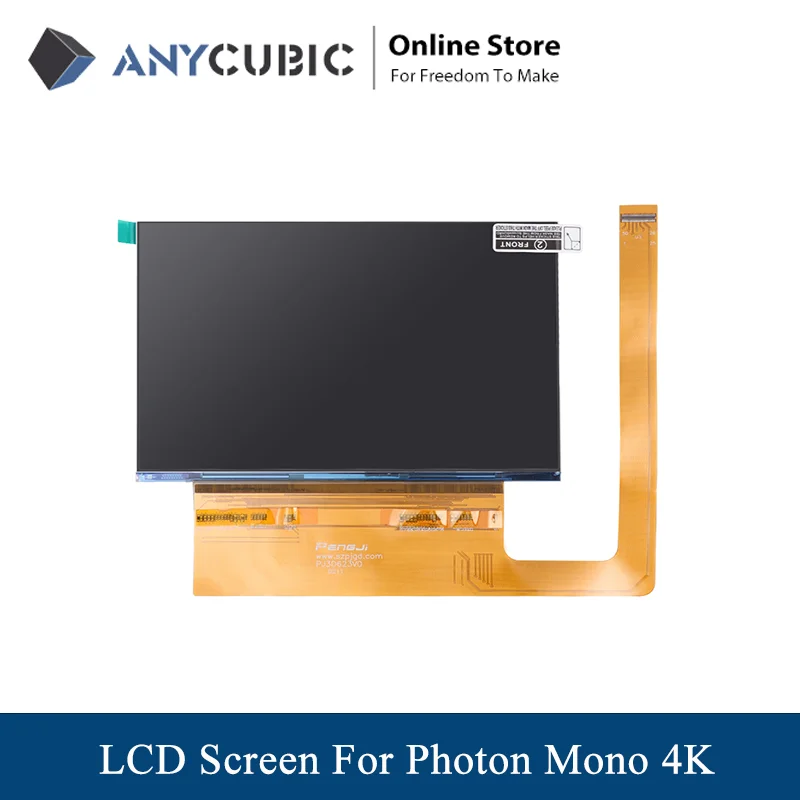 Детали 3D-принтера Anycubic 4K Монохромный ЖК-экран (PJ) Для Photon Mono 4K Mono X 6K M3 Plus M3 Max Для Полимерного ЖК-3D-принтера Изображение 0