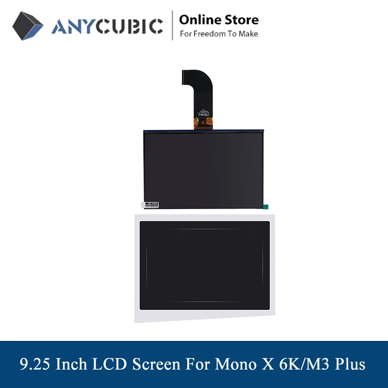 Детали 3D-принтера Anycubic 4K Монохромный ЖК-экран (PJ) Для Photon Mono 4K Mono X 6K M3 Plus M3 Max Для Полимерного ЖК-3D-принтера Изображение 1