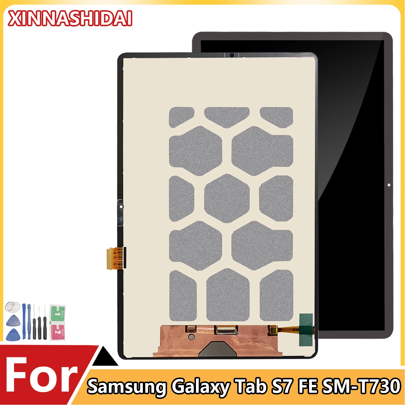 Для Samsung Galaxy Tab S7 FE SM-T730 SM-T733 SM-T735 SM-T736 T737 T738 ЖК-Экран С Сенсорным Цифрователем Стекло Сенсор Изображение 0