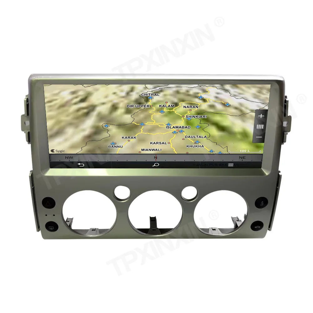 Для Toyota Land Cruiser FJ 2007-2017 Android автомагнитола 2Din стереоприемник Авторадио Мультимедийный плеер GPS Navi головное устройство Изображение 4