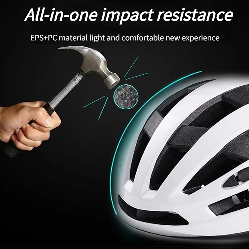 Дорожный шлем для горных велосипедов для взрослых, универсальное литьевое спортивное велосипедное снаряжение, мужские и женские велосипедные шлемы Изображение 1