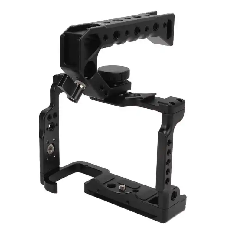 Защитный кожух для камеры Алюминиевый защитный кожух для зеркальной камеры с многофункциональной верхней ручкой для аксессуара для камеры Sony A7M4 Изображение 2