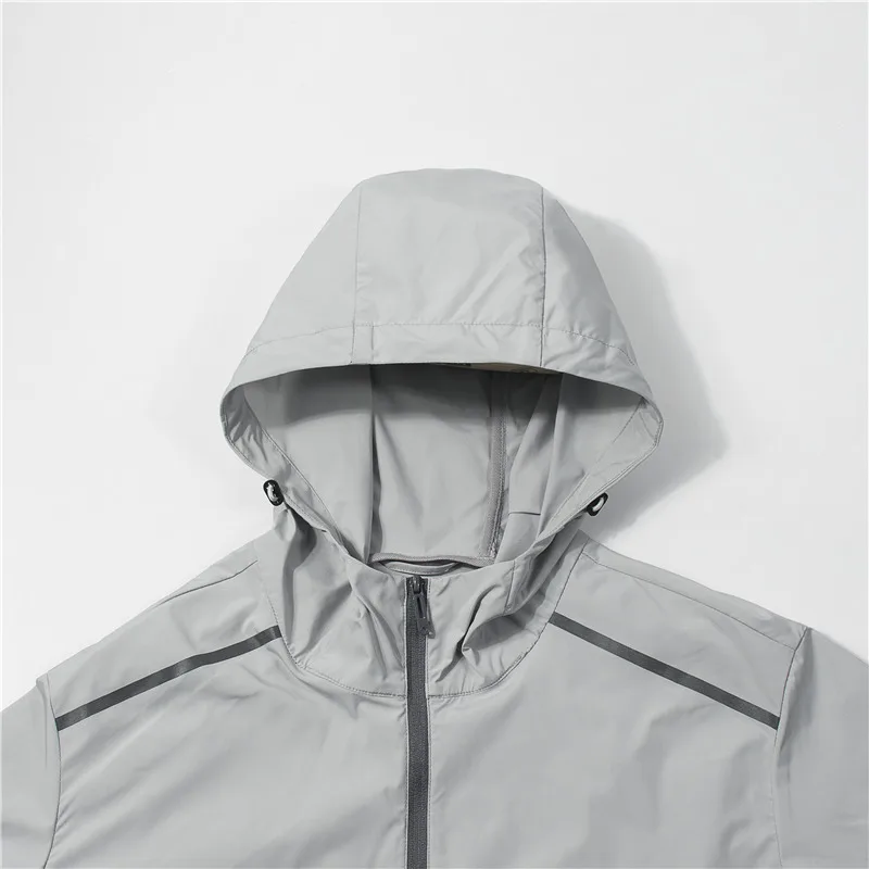 Летняя куртка для гольфа J. LINDEBERG, мужская ветровка, куртка для защиты от спортивной рыбалки, спортивная одежда с длинным рукавом, одежда для гольфа Изображение 5