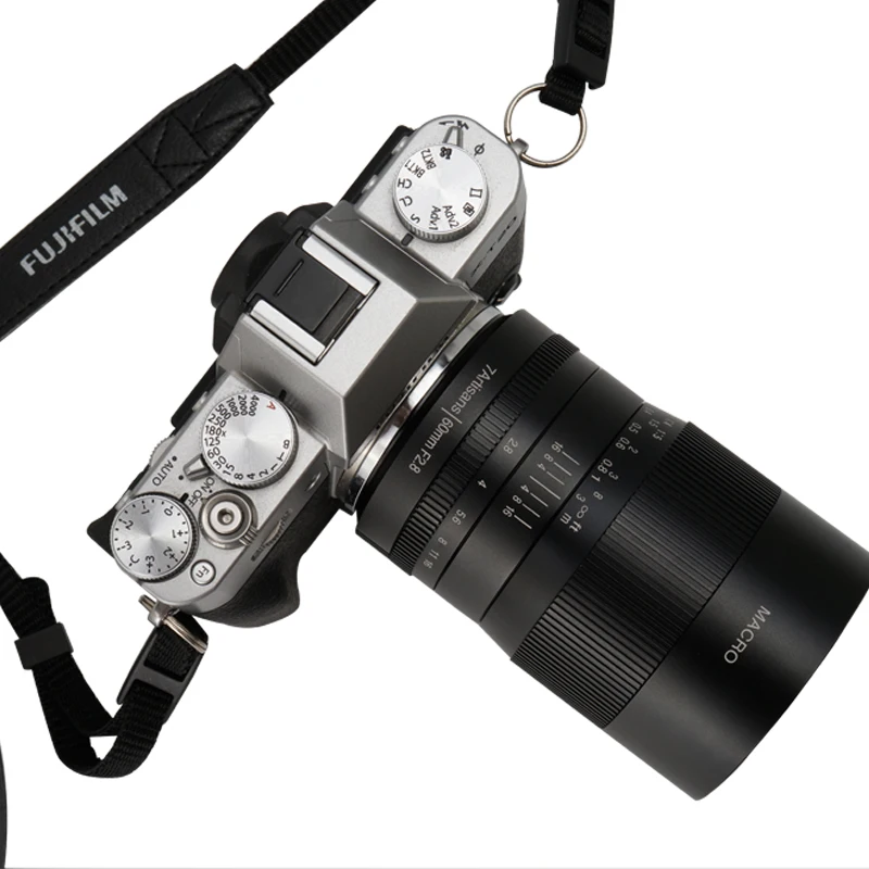 макрообъектив 7artisans 60mm f2.8 с увеличением 1:1 подходит для Canon EOSM EOSR E Fuji M43 nikon z Mount Изображение 5