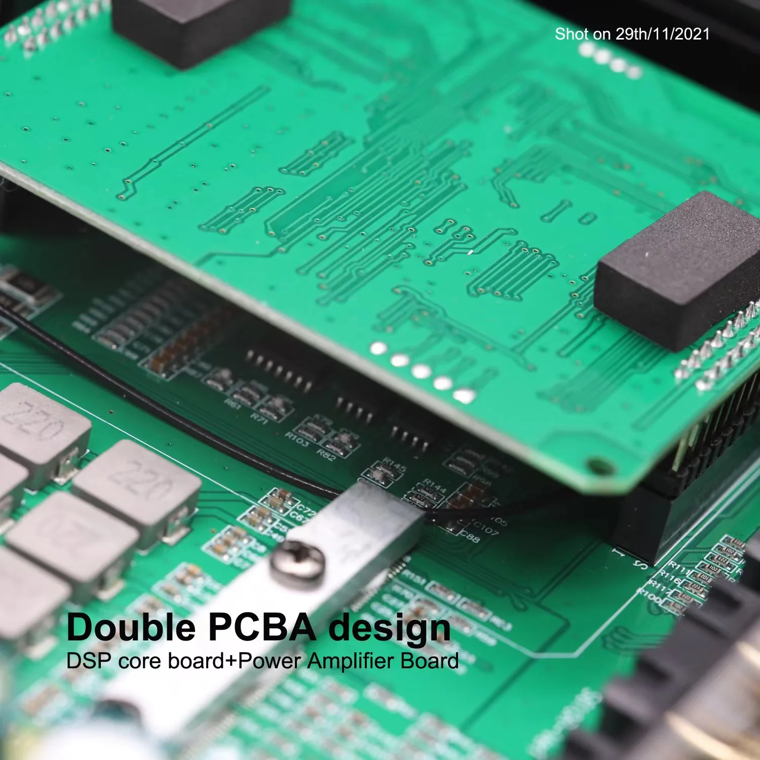 Модификация аудиосистемы автомобиля PUZU PZ-X6800S 6-дюймовый усилитель мощности DSP с 10 выходами, выделенный для автомобиля процессор Изображение 3