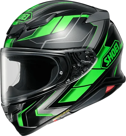 Мотоциклетный шлем SHOEI Z8 ka-wa с полным лицом, зеленый шлем для езды на мотокроссе, шлем для мотобайка Изображение 1