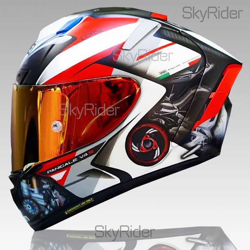 Мотоциклетный шлем X14 duca white helmet для мотокросса, Шлем для езды на мотоцикле Casco De Motocicleta Изображение 0